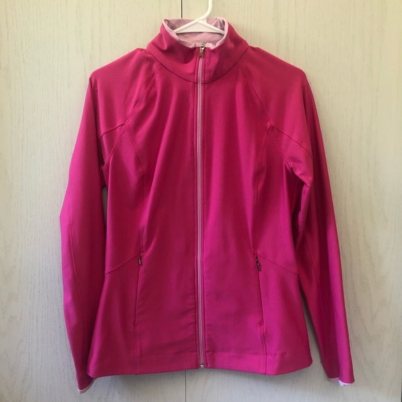 Lucy Tech Pink Full Zip Athletic Jacket - Picture 3 of 12